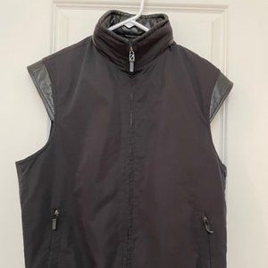 Zegna Stratos black vest.  XS/46.